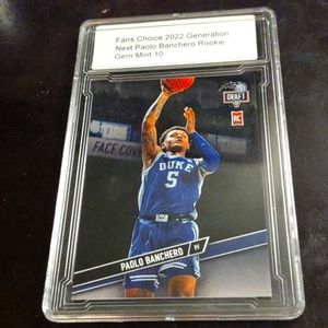 2022 Generation Next Paolo Banchero Rookie Gem Mint 10 ACEO
